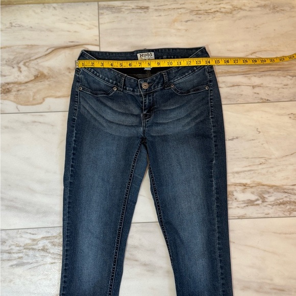 Y2K | Mudd Skinny Jeans Size 5 | Embroidered Pocket | Stretch Denim - Picture 2 of 9